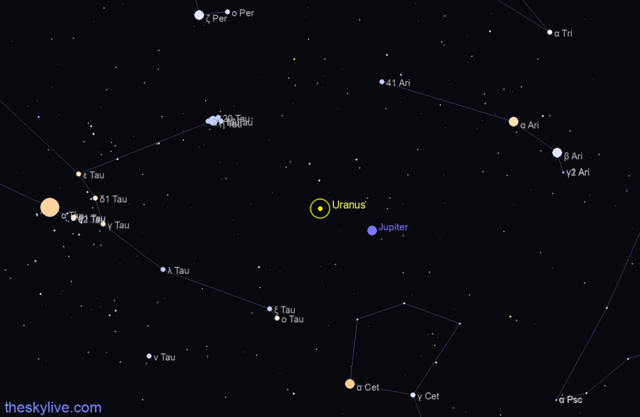 2023年12月10日 天王星图
